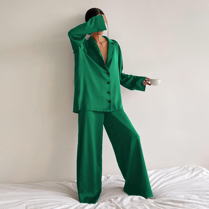 Pyjama en soie pure pour femme