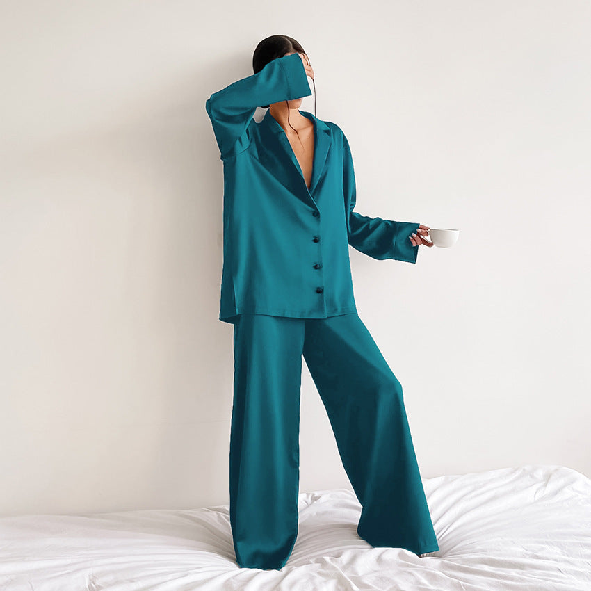 Pyjama en soie pure pour femme