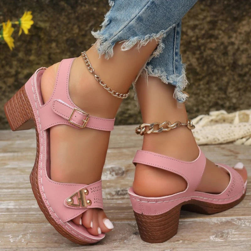 Sandales Confort, Style assuré, marche légère